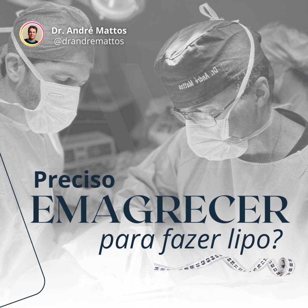 Primeiro, é importante dizer que a lipoaspiração não é uma cirurgia para emagrecer, mas sim uma forma de modelar e esculpir áreas específicas do corpo, removendo o excesso de gordura localizada que pode ser difícil de eliminar com dieta e exercícios. Disto isto, confirmo que para realizar esta cirurgia é necessário está próximo ao peso ideal. Se o seu desejo é aprimorar a silhueta ou tratar áreas específicas, a lipoaspiração pode ser uma excelente opção.